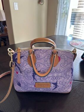 Dooney & Bourke Disney Lavender Mini Satchel featuring Tinkerbell